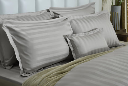 7 PCS DUVET COVER SET GREY DREAMY-25WP