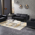BLACK FOSHAN SOFA HERA 1S+2S+3S AG03 - FM356