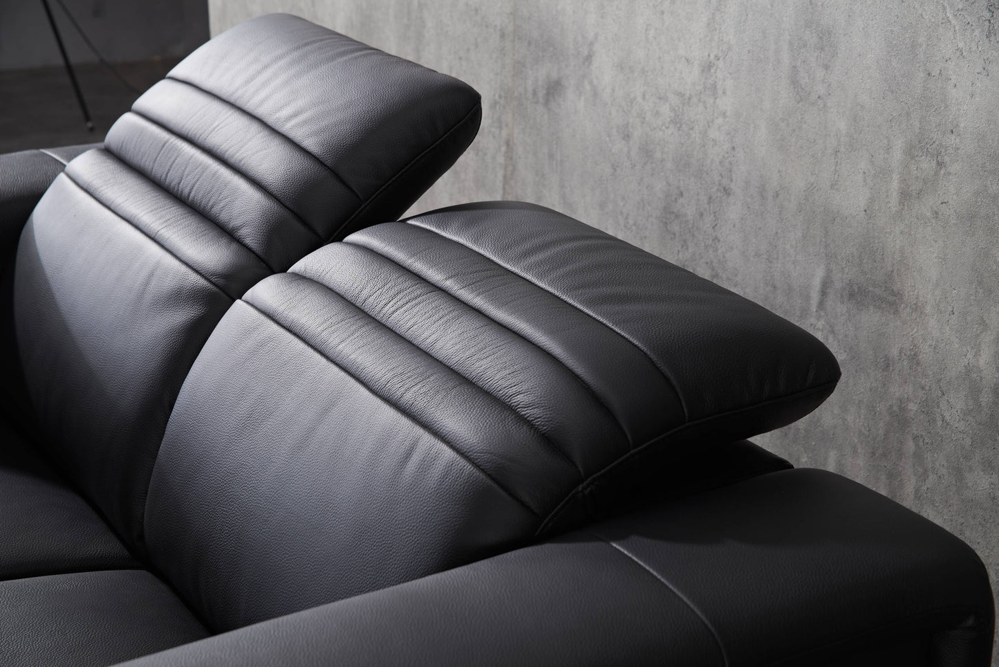 BLACK FOSHAN SOFA HERA 1S+2S+3S AG03 - FM356