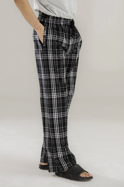 Picture of GTS-6415 PULL ON TROUSER BLACK CHECK - Chenone Official - Online Shopping