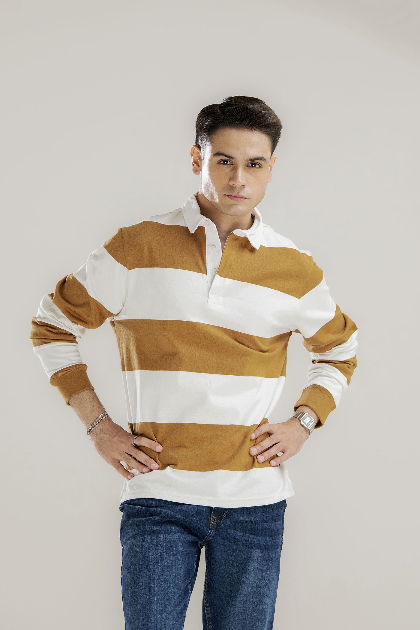 Picture of GTS-B4125 FULL SLEEVESPOLO SHIRT 53600 - Chenone Official - Online Shopping