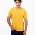 Picture of GTS-B4206 ROUND NECK T-SHIRT MUSTARD - Chenone Official - Online Shopping