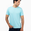 Picture of GTS-B4206 ROUND NECK T-SHIRT SKY - Chenone Official - Online Shopping