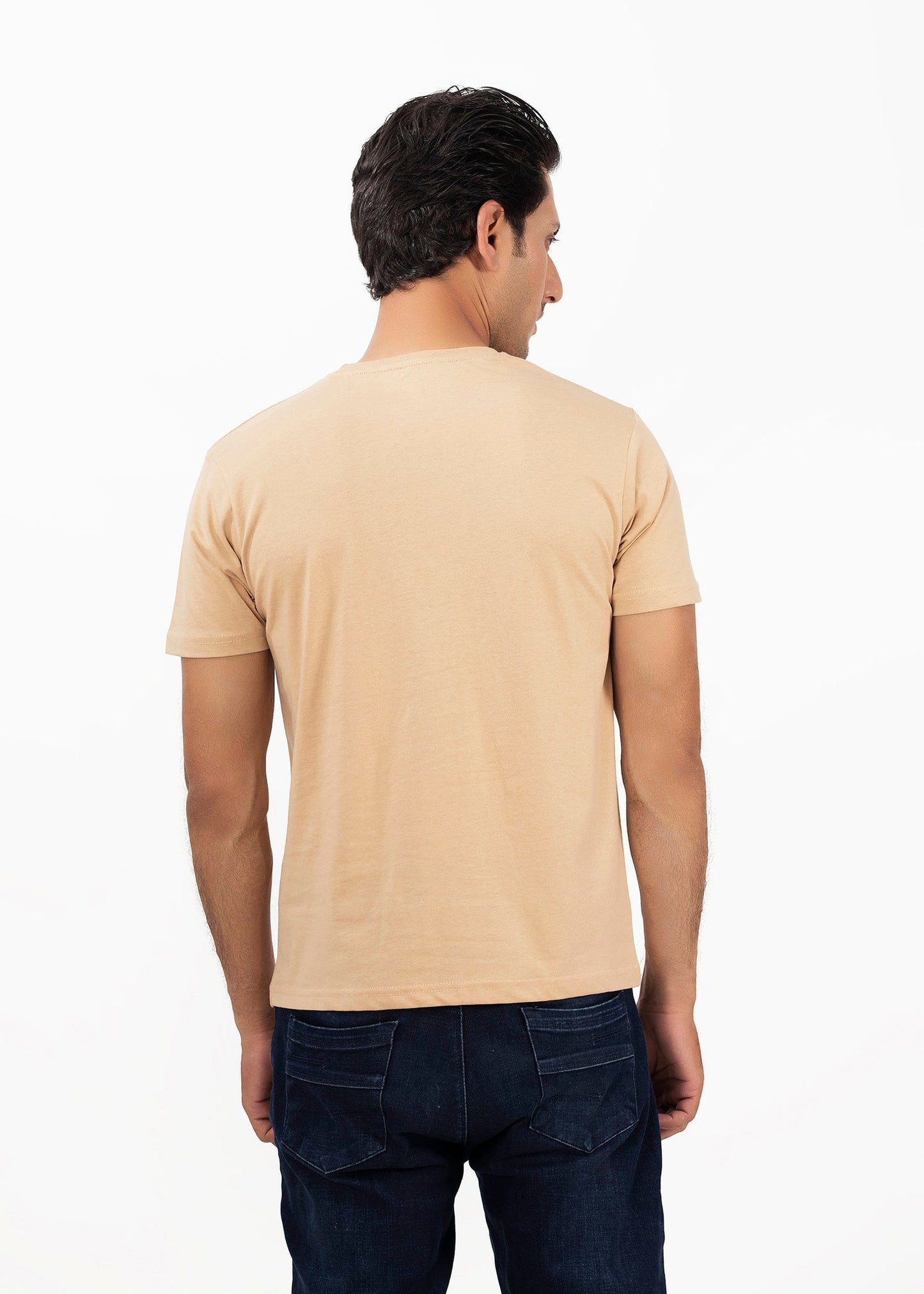 Picture of GTS-B4211 T-SHIRT H/SLV PEACH - Chenone Official - Online Shopping