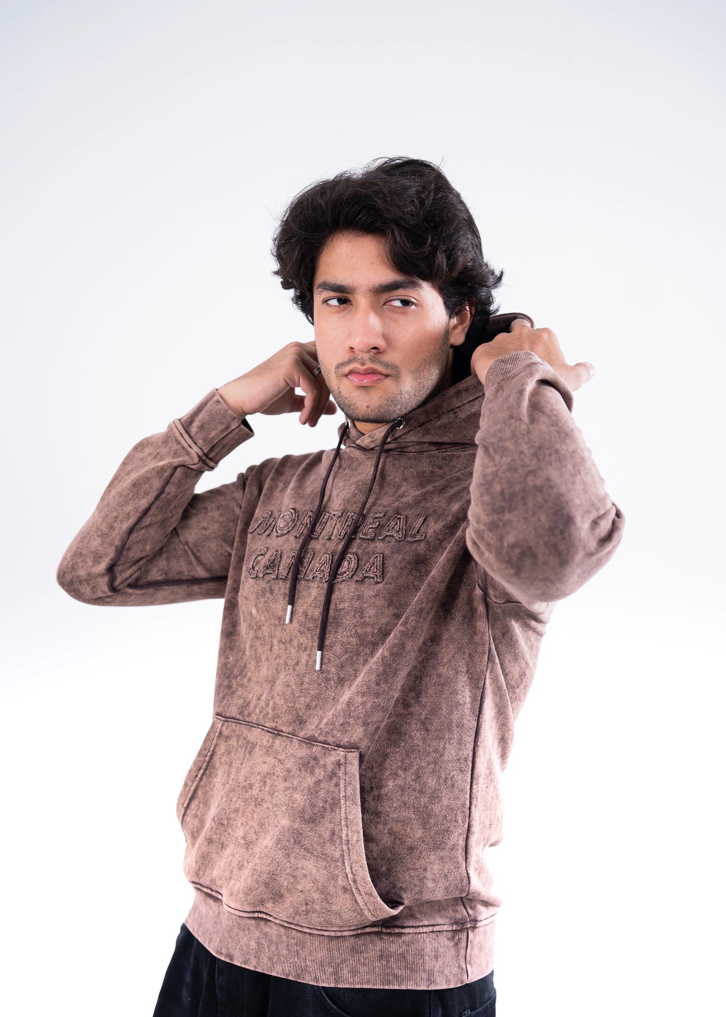 PULL OVER HOODIE TIE AND DYE GTS-B4294