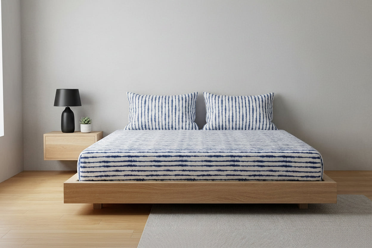 Home Summer Cotton Bed Sheet D49