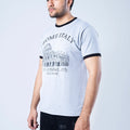 T-SHIRT GREY MELANGE -GTS-B4313