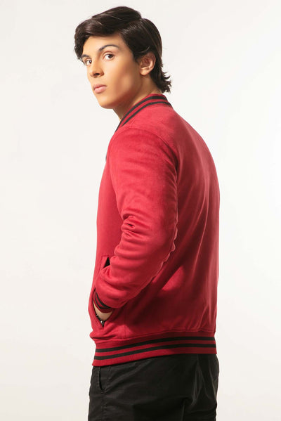 GTS-6335 SUEDE JACKET RED