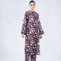 CO-ORD SET PLUM PRINTED - LDS-6662
