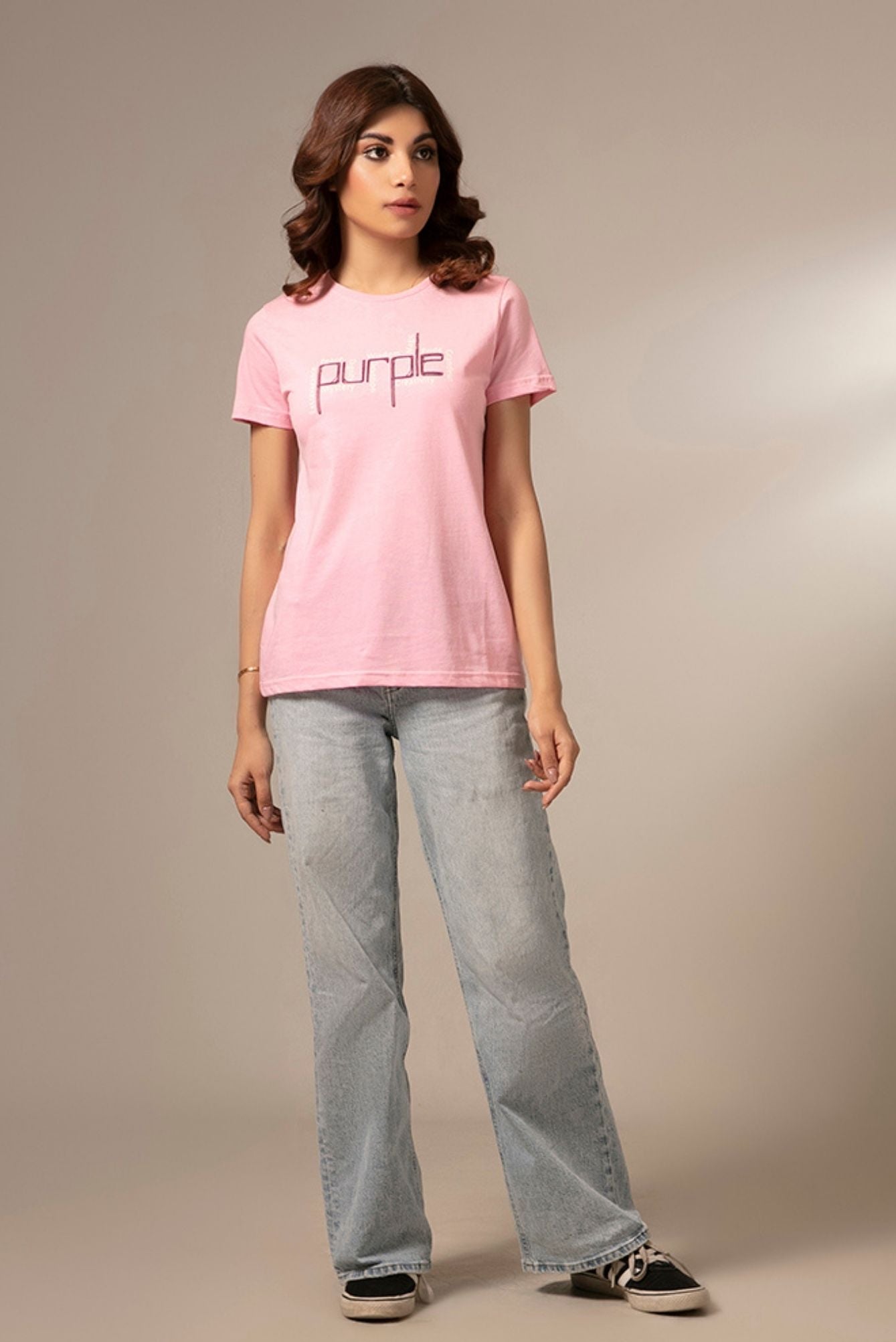 Picture of LDS-A1708 T-SHIRT L/PINK - Chenone Official - Online Shopping