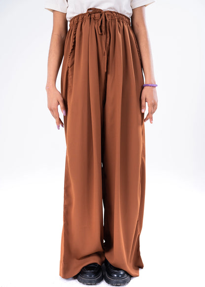 PULL ON TROUSER BROWN LT-1132