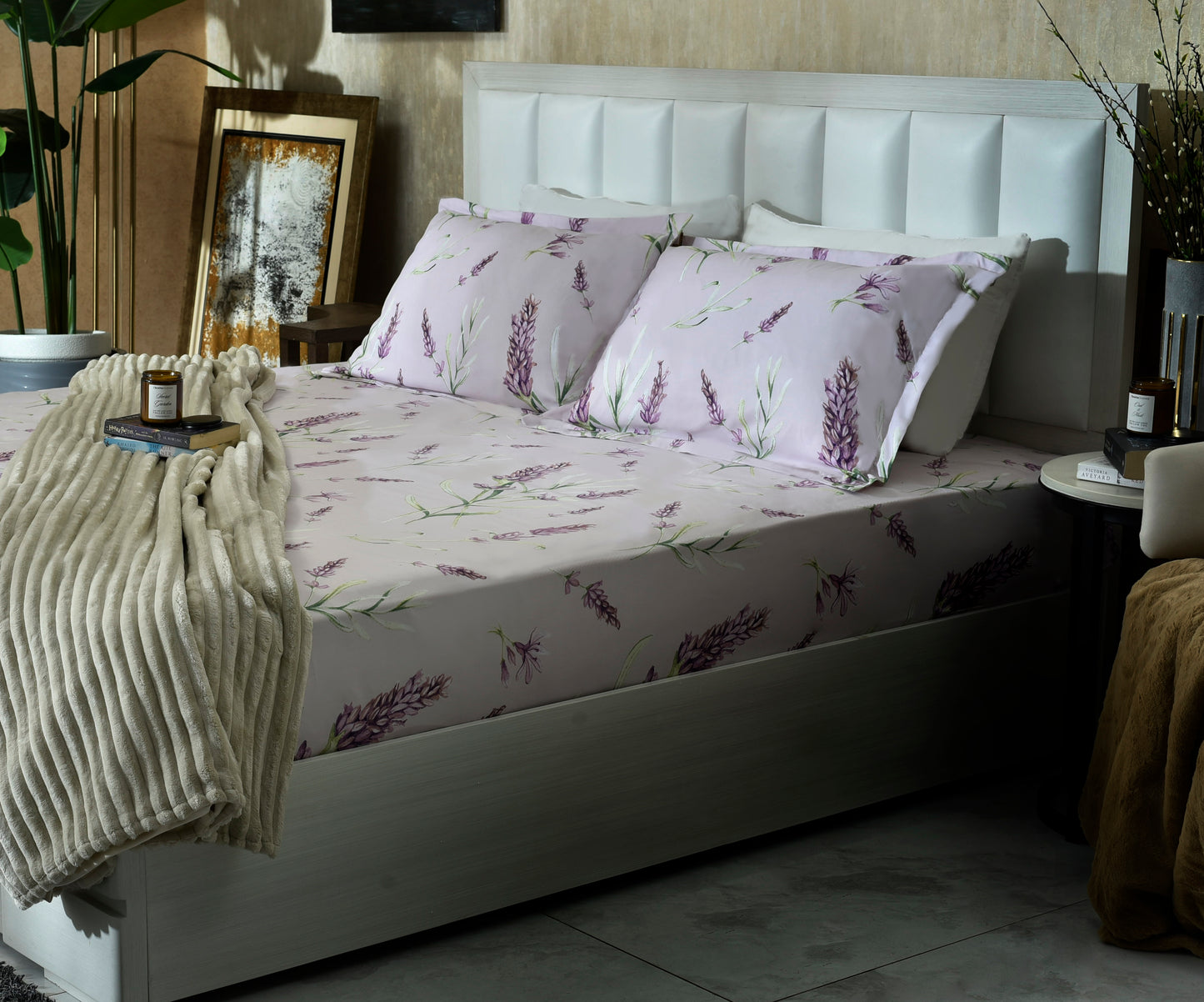 BED SHEET LILAC-25