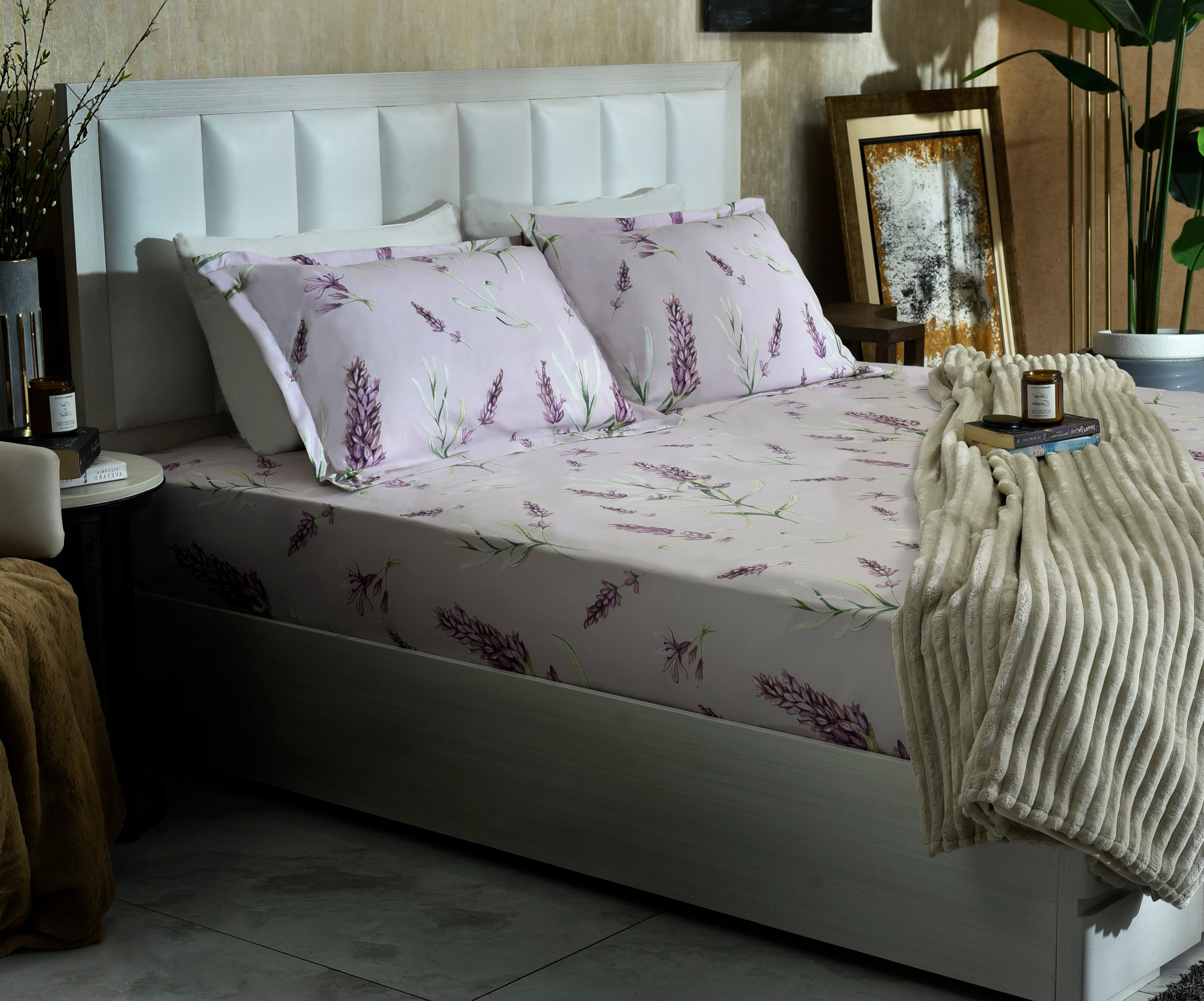 Bed Sheet Lilac - Studio Collection Bed Sheets | ChenOne