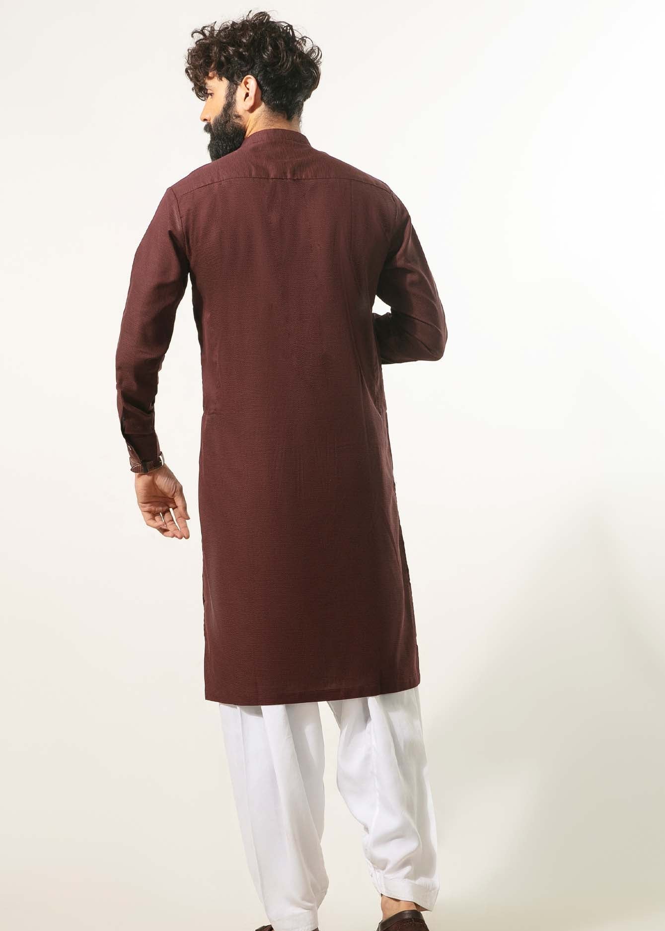 Picture of GTS-6342 FASHION KURTA RUST - Chenone Official - Online Shopping