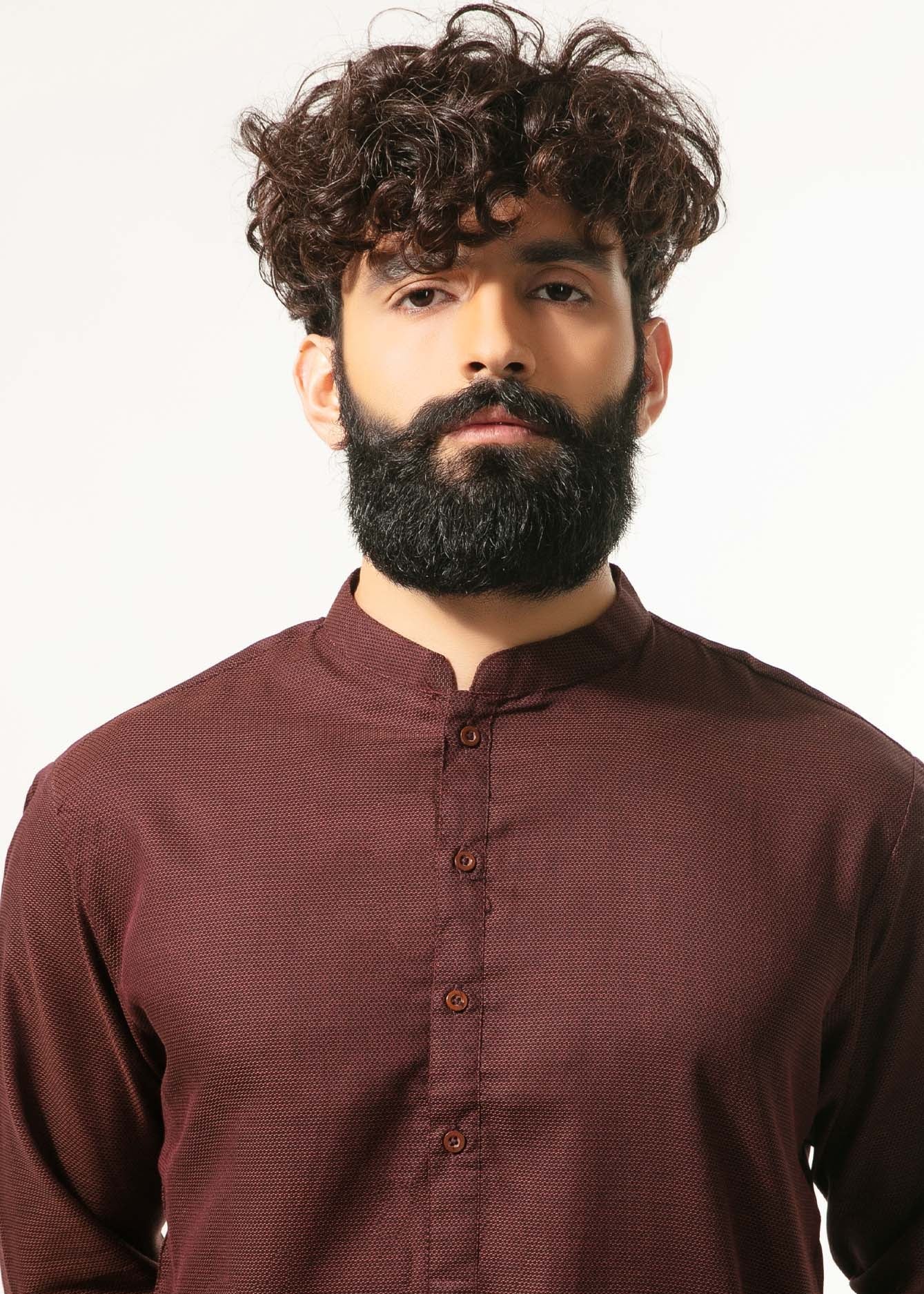 Picture of GTS-6342 FASHION KURTA RUST - Chenone Official - Online Shopping