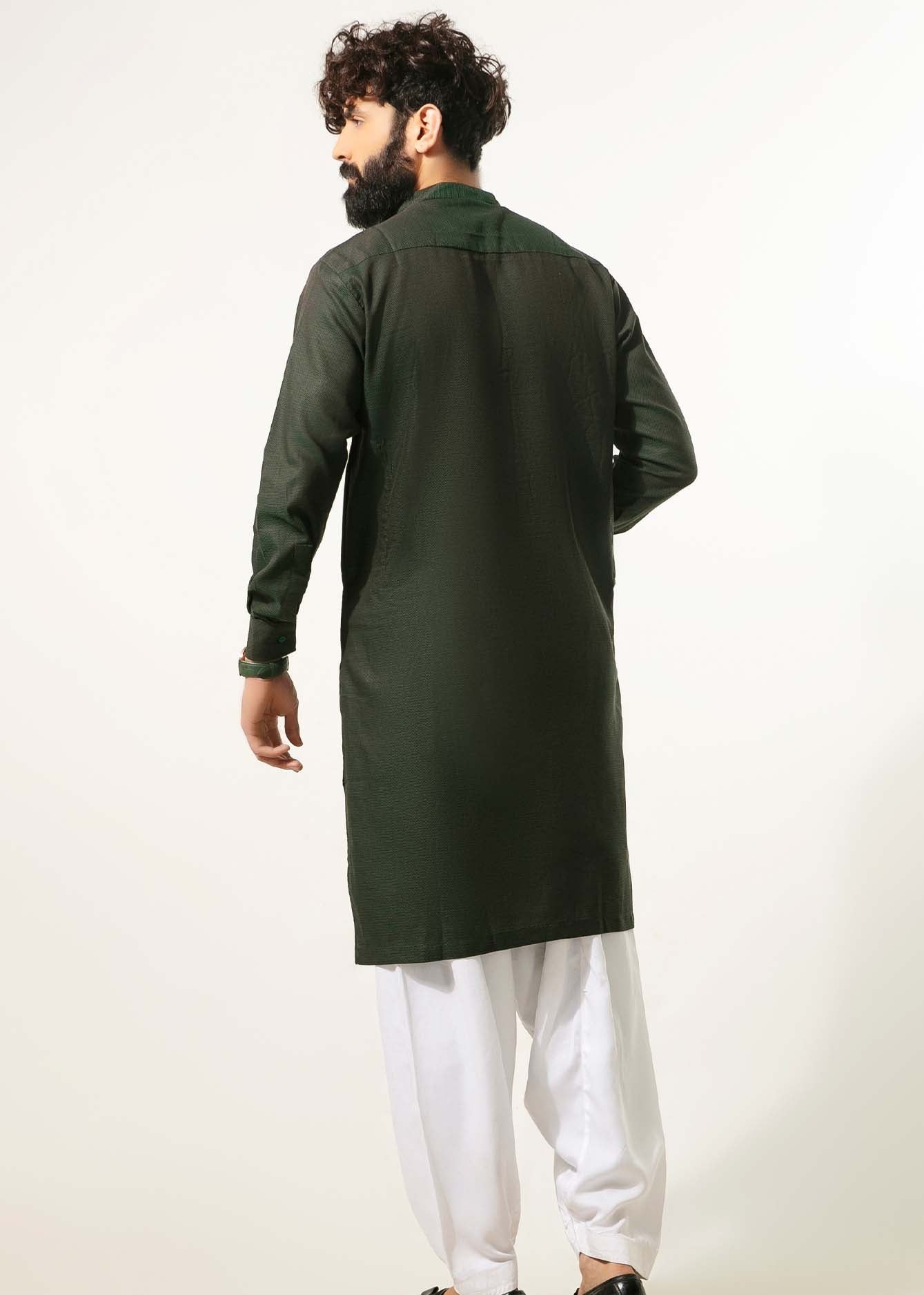 Picture of GTS-6342 FASHION KURTA D/GREEN - Chenone Official - Online Shopping