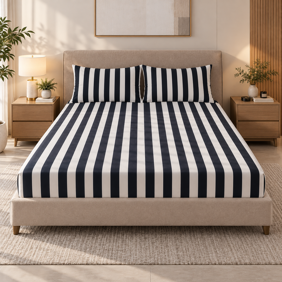 Home Cotton Bed Sheet D11
