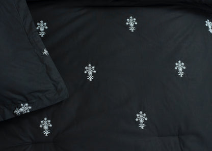 6 PCS COMFORTER SET MONOCHROME-26