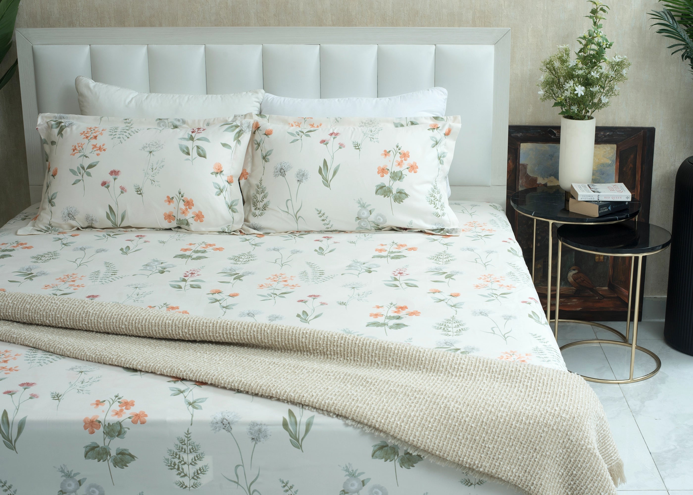Bed Sheet Sheet Version Sea Grass | ChenOne Home Textile