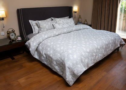 7 PCS COVERLET SET GREY SPLENDOR-26