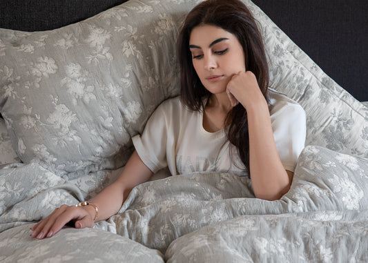 7 PCS COVERLET SET GREY SPLENDOR-26