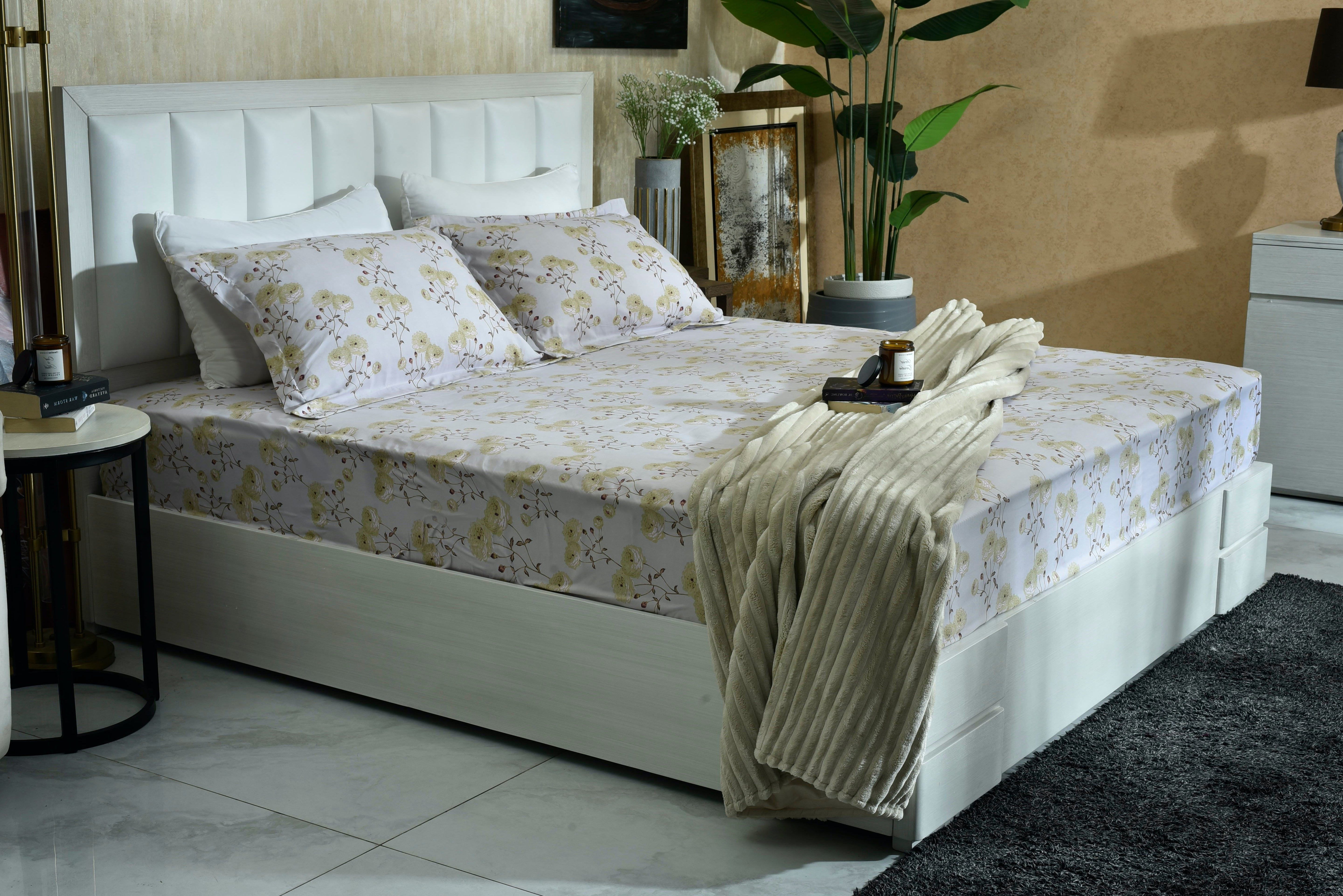 Bed Sheet Sheet Version Flora | ChenOne Home Textile