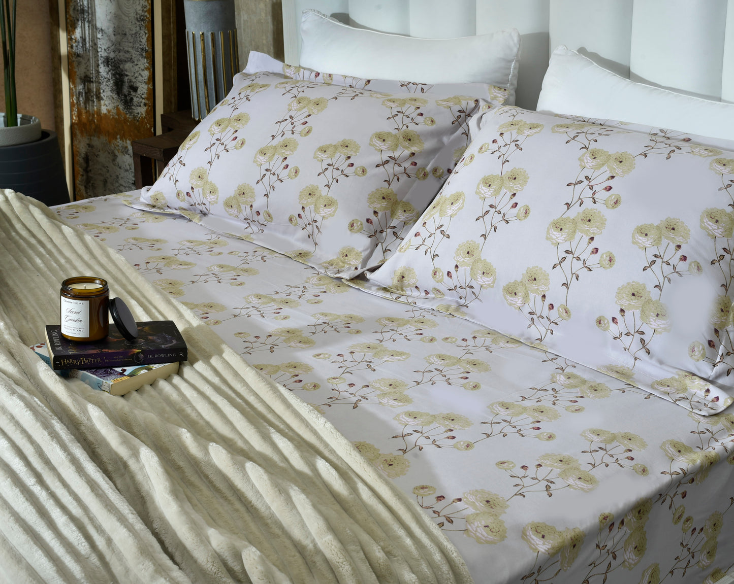 BED SHEET SHEET VERSION FLORA-24A