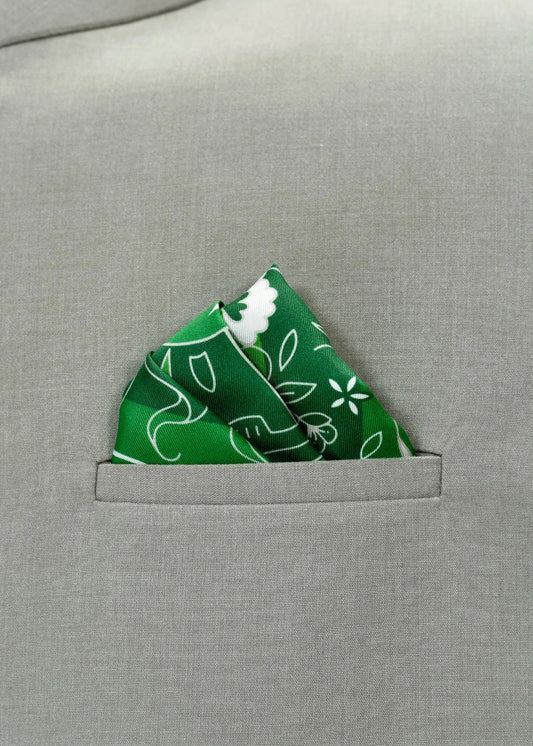 UNITY SQUARE 100% TWILL SILK POCKET SQUARE