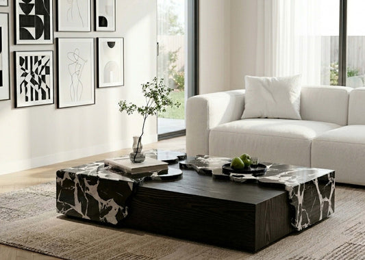 OPHELIA PORTORO MARBLE CENTER TABLE