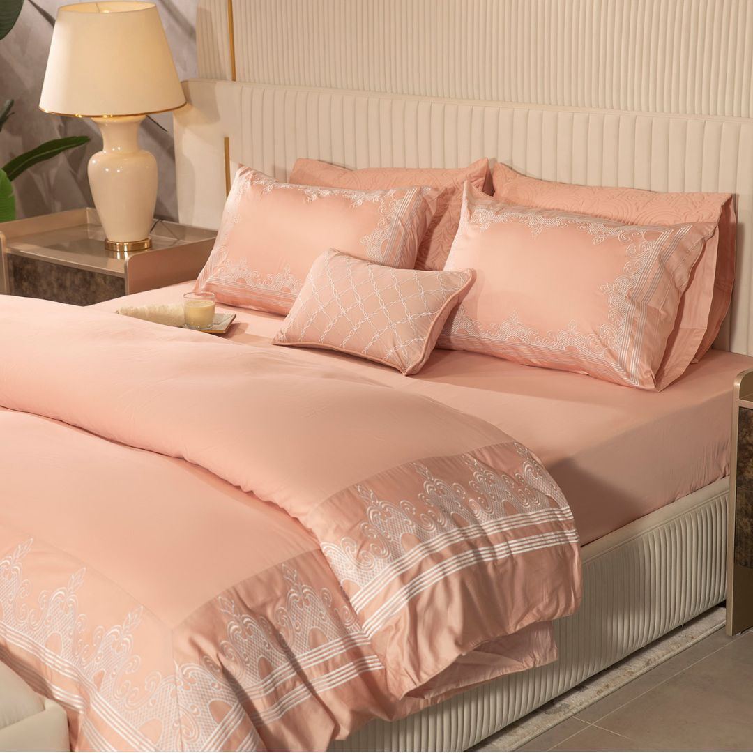 Picture of 7 PCS DUVET COVER SET BLUSH-24 - Chenone Official - Online Shopping