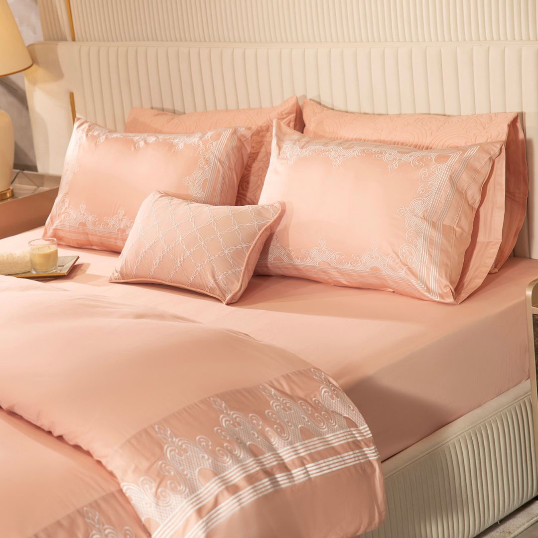 Picture of 7 PCS DUVET COVER SET BLUSH-24 - Chenone Official - Online Shopping