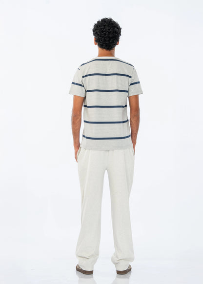 NIGHT SUIT GREY STRIPES - GTS-B4363