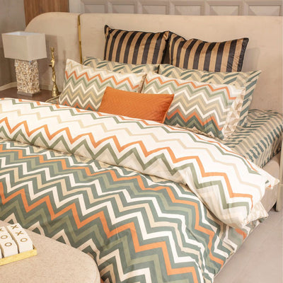 Picture of BED SHEET MAIN VERSION CHEVRON-25 - Chenone Official - Online Shopping