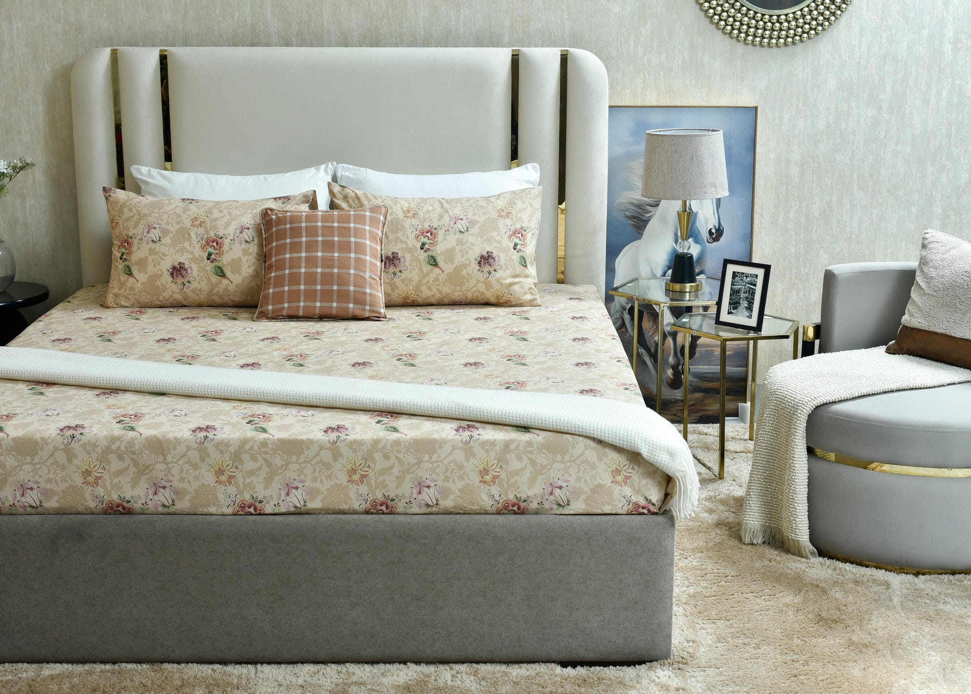 BED SHEET-SHEET VERSION CRIMSON-26