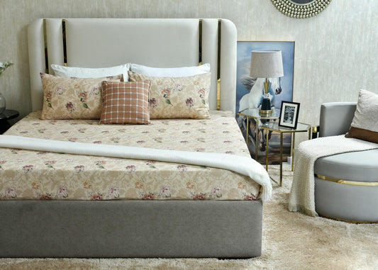 BED SHEET-SHEET VERSION CRIMSON-26