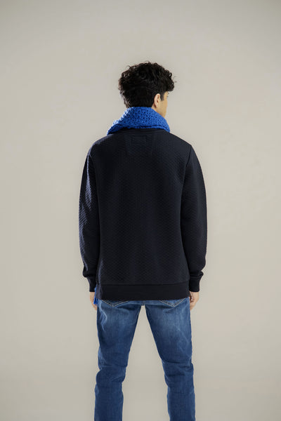 Picture of GTS-B4106 SWEAT SHIRT 52290 NAVY - Chenone Official - Online Shopping