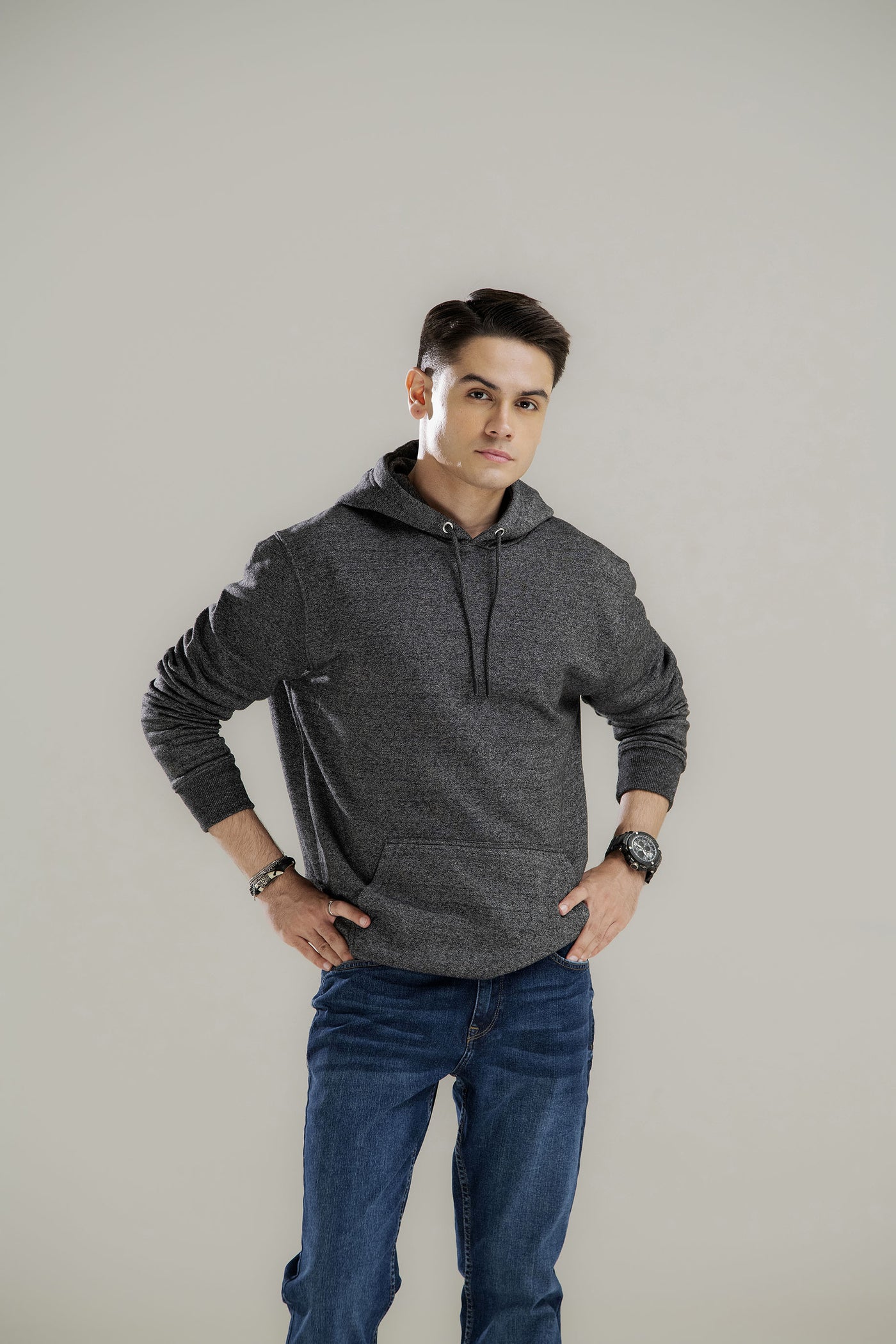 Picture of GTS-B4119 HOODIE P53545 D/GREY - Chenone Official - Online Shopping