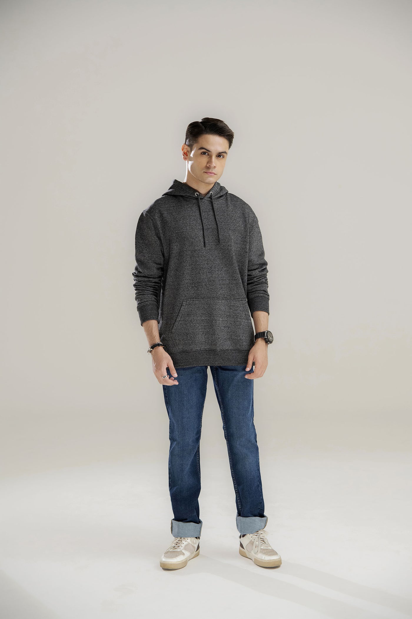 Picture of GTS-B4119 HOODIE P53545 D/GREY - Chenone Official - Online Shopping