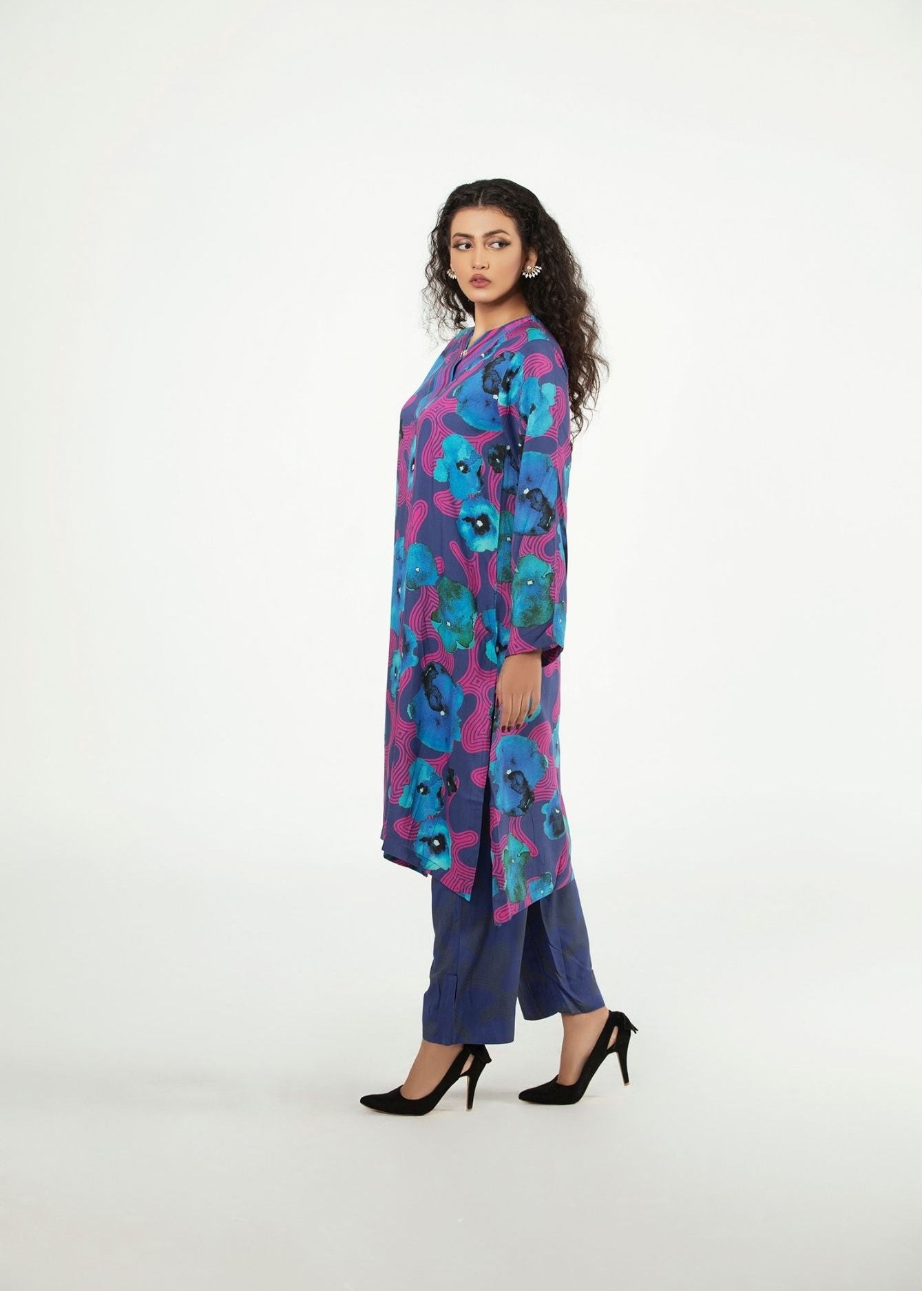 Picture of LDS-6957 2 PCS SUIT (S/T) BLUE - Chenone Official - Online Shopping