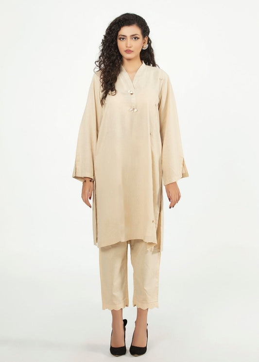 Picture of LDS-6972 CASUAL SHIRT CREAM - Chenone Official - Online Shopping