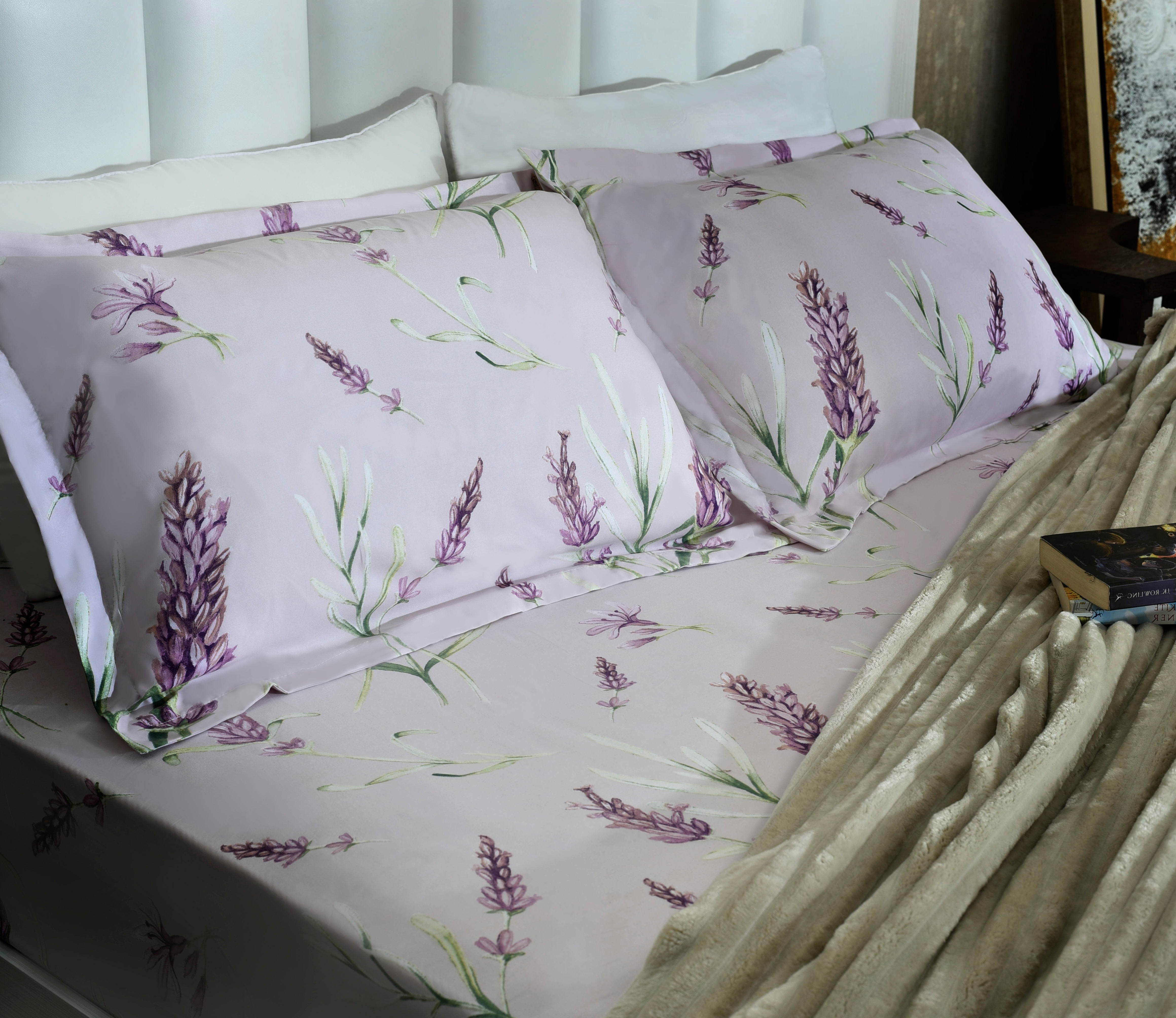 Pillow Covers 19x29 Lilac | ChenOne Home Textile