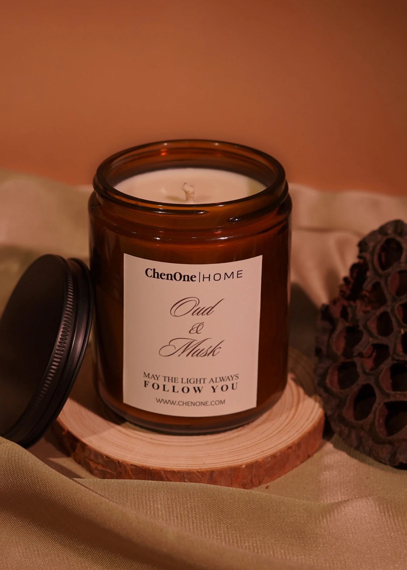 Picture of SCENTED CANDLE OUD & MUSK - Chenone Official - Online Shopping