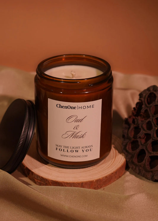 Picture of SCENTED CANDLE OUD & MUSK - Chenone Official - Online Shopping