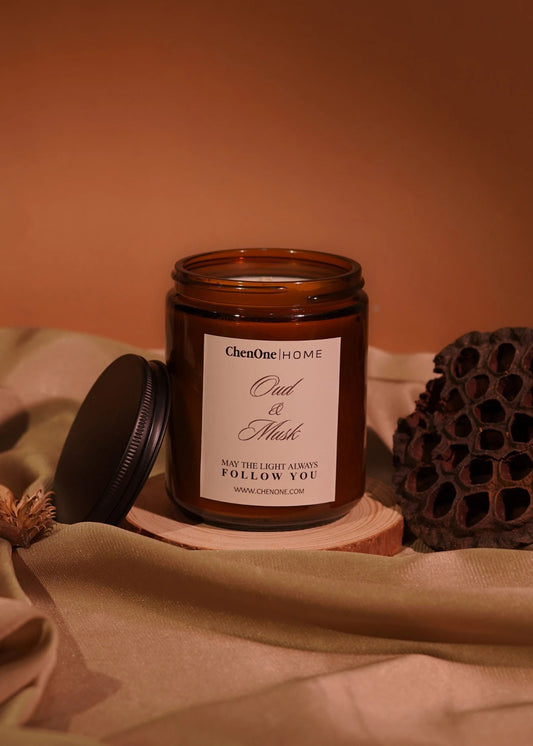 Picture of SCENTED CANDLE OUD & MUSK - Chenone Official - Online Shopping