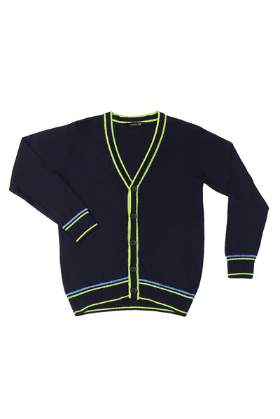 KDS-BC-12586 SWEATER F/SLV NAVY