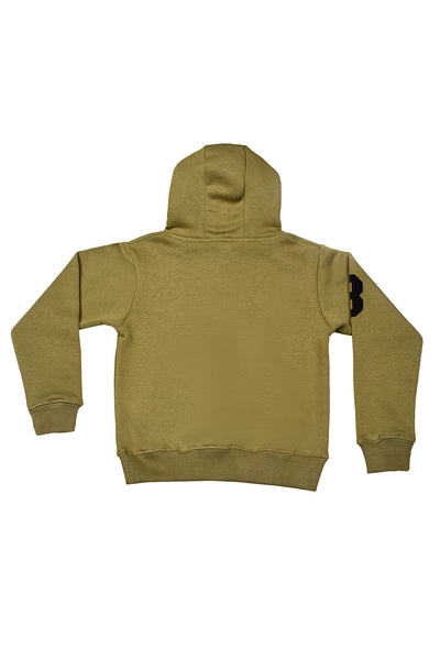 KDS-BC-13127 PULL OVER HOODIE OLIVE
