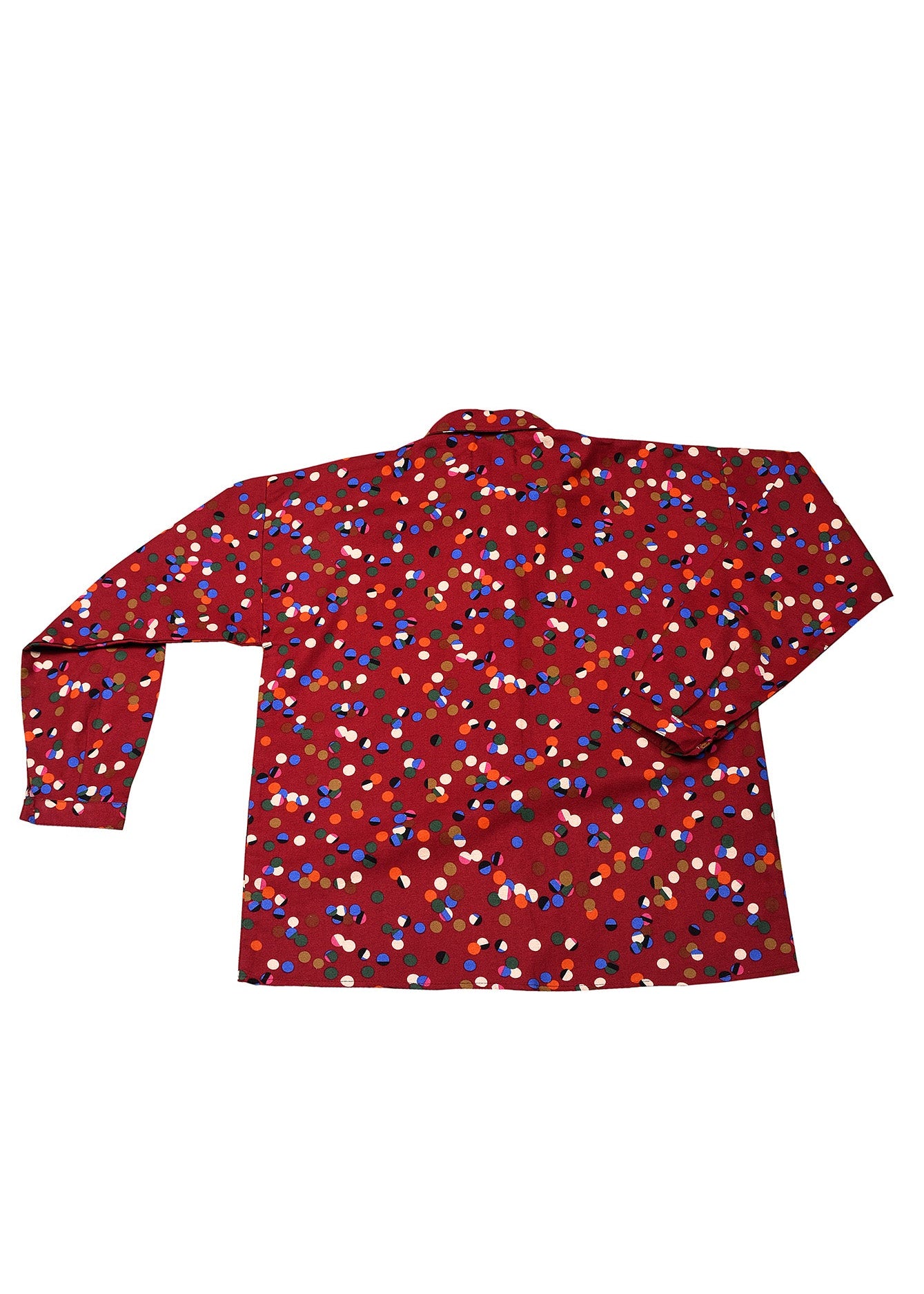 Picture of KDS-G-13066 SHIRT CASUAL MAROON - Chenone Official - Online Shopping