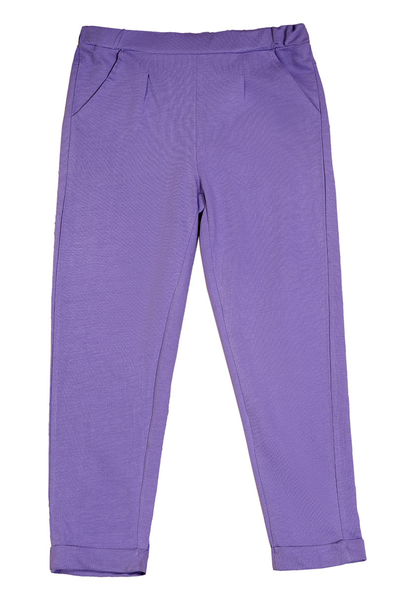 KDS-GC-12417 PULL ON TROUSER PURPLE