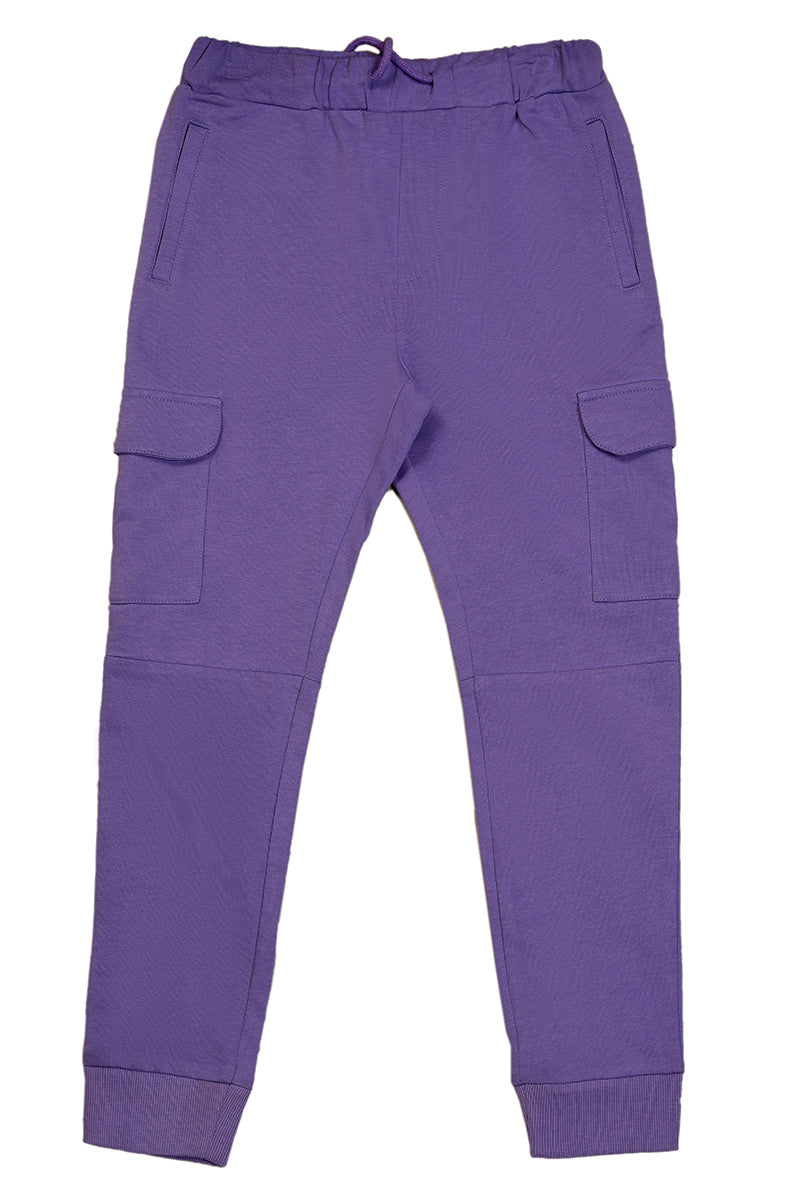 KDS-GC-12429 PULL ON TROUSER PURPLE