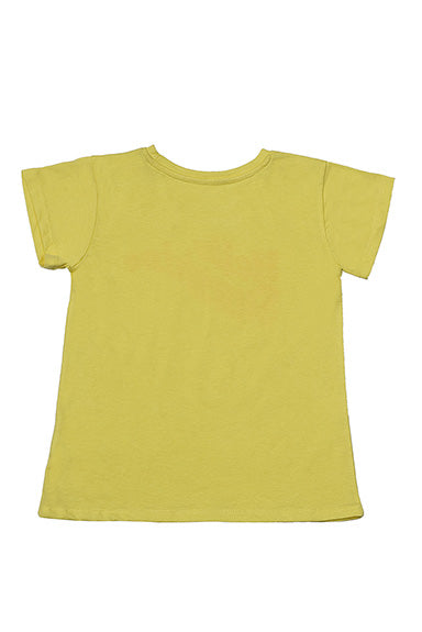 KNITTED TOP YELLOW KDS-GC-12620